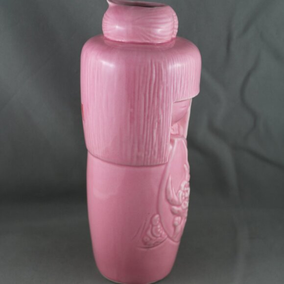 Vintage Benihana Decanter - Plum Gekkeikan Kokeshi Doll - Ceramic Decanter - Picture 8 of 9